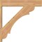 Ekena Millwork Olympic Block Smooth Outlooker, Western Red Cedar, 7 1/2"W x 38"D x 38"H OUT08X38X38OLY05SWR - alternate 3